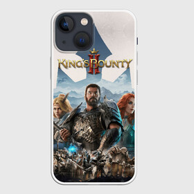 Чехол для iPhone 13 mini с принтом Kings Bounty 2 трио в Курске,  |  | games | kings bounty 2 | knight | magic | pc | playstation | rpg | sword | xbox | игры | иксбокс | королевская награда | магия | меч | пк | плейстешен | рпг | рыцарь