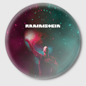 Значок с принтом RAMMSTEIN | РАМШТАЙН (Z) в Курске,  металл | круглая форма, металлическая застежка в виде булавки | lindemann | lm | rammstein | rock | кристиан лоренц | линдеманн | лм | музыка | рамштайн | рок | тилль линдеманн
