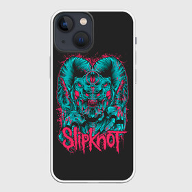 Чехол для iPhone 13 mini с принтом Slipknot Monster в Курске,  |  | alternative | metall | music | rock | slipknot | slipnot | альтернатива | металл | музыка | рок | слипкнот | слипнот