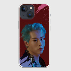 Чехол для iPhone 13 mini с принтом MONSTA X | MX (Z) в Курске,  |  | Тематика изображения на принте: jooheon | kihyun | minhyuk | monsta x | mx | shownu | wonho | монст х | монста х | мх