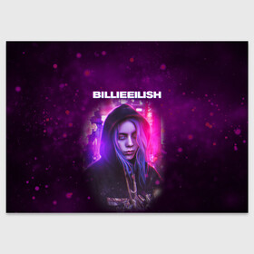 Поздравительная открытка с принтом BILLIE EILISH | GLITCH (Z) в Курске, 100% бумага | плотность бумаги 280 г/м2, матовая, на обратной стороне линовка и место для марки
 | be | billie | billie eilish | blohsh | ghoul | glitch | айлиш | билли | билли айлиш | бэрд | глитч | пайрат | пайрат бэрд