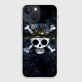 Чехол для iPhone 13 mini с принтом Веселый Роджер One Piece. Большой куш в Курске,  |  | anime | manga | monkey d. luffy | one piece | аниме | большой куш | ван пис | вон пис | гол д. роджер | кайдо | король пиратов | луфи | луффи | манга | манки д. луффи | нами | нико робин | пират | портгас д. эйс | ророноа зоро