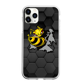 Чехол для iPhone 11 Pro матовый с принтом Оса 3D в Курске, Силикон |  | Тематика изображения на принте: 3d | жало | мед | насекомое | оса | пчела