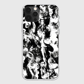 Чехол для iPhone 12 Pro с принтом Dead water 3D. Мертвая вода 3Д в Курске, силикон | область печати: задняя сторона чехла, без боковых панелей | 3d | 3д | dead | fire | flame | flames | pattern | water | whater | белый | вода | дым | дымка | камуфляж | ликвид | мертвая вода | огонь | паттерн | пламя | снег | текстура | черно белый | черный