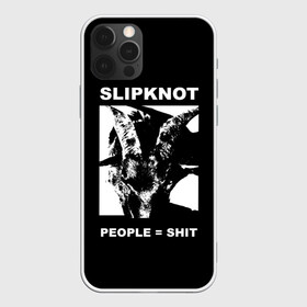 Чехол для iPhone 12 Pro Max с принтом People shit в Курске, Силикон |  | Тематика изображения на принте: alternative | metall | music | rock | slipknot | slipnot | альтернатива | металл | музыка | рок | слипкнот | слипнот
