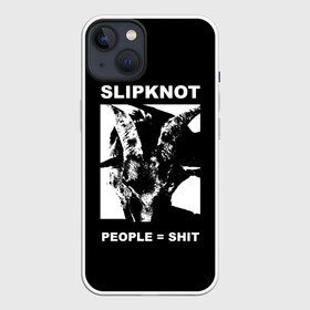 Чехол для iPhone 13 с принтом People shit в Курске,  |  | Тематика изображения на принте: alternative | metall | music | rock | slipknot | slipnot | альтернатива | металл | музыка | рок | слипкнот | слипнот