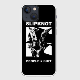 Чехол для iPhone 13 mini с принтом People shit в Курске,  |  | Тематика изображения на принте: alternative | metall | music | rock | slipknot | slipnot | альтернатива | металл | музыка | рок | слипкнот | слипнот