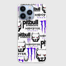 Чехол для iPhone 13 Pro с принтом PITBULL SYNDICATE X MONSTER в Курске,  |  | games | monster energy | pitbull syndicate | игры | питбудь синдикат | питбуль | разработчик игр | собака | энергетик. | эрик давидыч