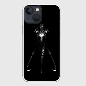 Чехол для iPhone 13 mini с принтом Phantom Assassin   Dota 2 в Курске,  |  | art | b w | digitals 2d | dota 2 | pa | дота 2 | фантомка | ч б | черно белое.