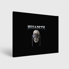 Холст прямоугольный с принтом Megadeth в Курске, 100% ПВХ |  | Тематика изображения на принте: megadeth | rock | trash metal | мега | мегадетх | метал | рок