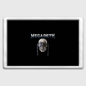 Магнит 45*70 с принтом Megadeth в Курске, Пластик | Размер: 78*52 мм; Размер печати: 70*45 | Тематика изображения на принте: megadeth | rock | trash metal | мега | мегадетх | метал | рок