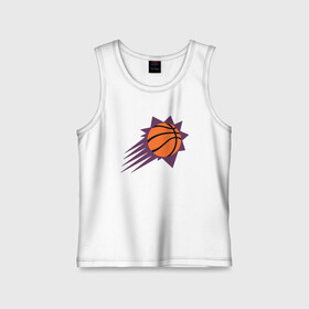 Детская майка хлопок с принтом Suns Basket в Курске,  |  | basketball | mvp | nba | phoenix | sport | streetball | suns | аризона | баскетбол | игра | крис пол | мяч | нба | санс | спорт | стритбол | тренер | финикс | чемпион