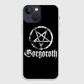 Чехол для iPhone 13 mini с принтом Gorgoroth в Курске,  |  | blackmetal | gorgoroth | metal | rock | блэк метал | горгоротх | группы | рок | роцк