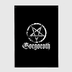 Постер с принтом Gorgoroth в Курске, 100% бумага
 | бумага, плотность 150 мг. Матовая, но за счет высокого коэффициента гладкости имеет небольшой блеск и дает на свету блики, но в отличии от глянцевой бумаги не покрыта лаком | blackmetal | gorgoroth | metal | rock | блэк метал | горгоротх | группы | рок | роцк