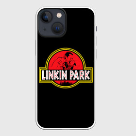 Чехол для iPhone 13 mini с принтом LP x JP в Курске,  |  | alternative | linkin park | metall | music | rock | альтернатива | линкин парк | металл | музыка | парк юрского периода | рок