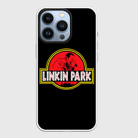 Чехол для iPhone 13 Pro с принтом LP x JP в Курске,  |  | alternative | linkin park | metall | music | rock | альтернатива | линкин парк | металл | музыка | парк юрского периода | рок