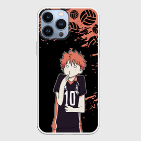 Чехол для iPhone 13 Pro Max с принтом ХИНАТА | HINATA в Курске,  |  | black jackals | fly | fly high | haikyuu | hinata | msby | аниме | волейбол | карасуно | некома | хайкью карасуно | хината