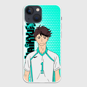 Чехол для iPhone 13 mini с принтом Тоору Ойкава   Oikawa Toru в Курске,  |  | haikyu | haikyuu | hinata shoyo | oikawa toru | toru oikawa | volleyball | аниме волейбол | волейбол | волейбол аниме | сёё хината | сейджо | тоору ойкава | хината шое | шоё хината