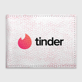 Обложка для студенческого билета с принтом Tinder - Honeycomb в Курске, натуральная кожа | Размер: 11*8 см; Печать на всей внешней стороне | app | application | fire | logo | symbol | tinder | знакомства | лого | любовь | огонек | приложение | символ | соты | тиндер
