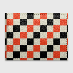 Обложка для студенческого билета с принтом Образец шахматной доски в Курске, натуральная кожа | Размер: 11*8 см; Печать на всей внешней стороне | блоки | вектор | геометрический | графический | модульный | символ | узор | шахматная доска