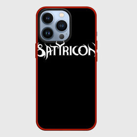 Чехол для iPhone 13 Pro с принтом Satyricon | Сатирикон в Курске,  |  | Тематика изображения на принте: black metal | metal | rock | satyricon | блэк метал | метал | рок | сатирикон