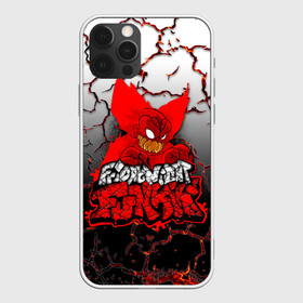 Чехол для iPhone 12 Pro Max с принтом Friday Night Funkin Tricky One в Курске, Силикон |  | black | character | clown | demon | fire | fnf | friday night funkin | red | tricky | white | белый | буквы | демон | игра | картинка | клоун | красный | логотип | микрофон | огонь | персонаж | рисовка | трещины | трики | фрайдей | черный