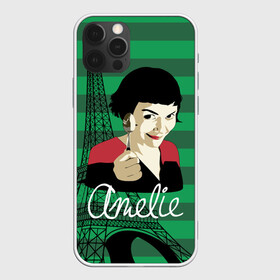 Чехол для iPhone 12 Pro Max с принтом Amelie в Курске, Силикон |  | amelie | eiffel tower | french comedy | holding a spoon | paris | the fabulous destiny of amelie poulain | амели | держит ложку | комедия | невероятная судьба амели пулен | париж | романтическая | французская | эйфелева башня