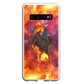 Чехол для Samsung Galaxy S10 с принтом Nightmare | Найтмар (Z) в Курске, Силикон | Область печати: задняя сторона чехла, без боковых панелей | fantasy | fantazy | nightmare | вымышленное существо | каркаданн | мифическое существо | мифология | найтмар | сказка | существо | фантази | фантазия | фэнтази