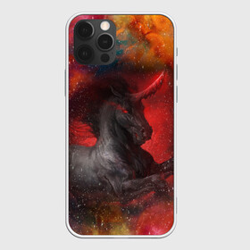 Чехол для iPhone 12 Pro Max с принтом Единорог | Unicorn (Z) в Курске, Силикон |  | unicorn | unicornis | вымышленное существо | единорог | инрог | каркаданн | мифическое существо | моноцерос | нарвал | существо