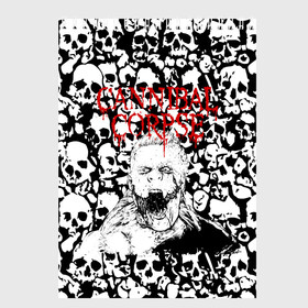 Скетчбук с принтом Cannibal Corpse | Труп Каннибала (Z) в Курске, 100% бумага
 | 48 листов, плотность листов — 100 г/м2, плотность картонной обложки — 250 г/м2. Листы скреплены сверху удобной пружинной спиралью | Тематика изображения на принте: cannibal | cannibal corpse | corpse | death metal | deathgrind | алекс уэбстер | брутальный дэт метал | дэт метал | дэтграйнд | пол мазуркевич | роб барретт | труп каннибала