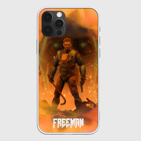 Чехол для iPhone 12 Pro Max с принтом FREEMAN | GMAN | HALF-LIFE (Z) в Курске, Силикон |  | aperture laboratories | black mesa | gman | gordon freeman | half life | half life 3 | valve | блэк меса | вэлв | гордон фриман | халф лайф