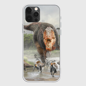 Чехол для iPhone 12 Pro Max с принтом Т-Рекс | Динозавр | Dino (Z) в Курске, Силикон |  | dino | dinosauria | t rex | ti rex | дино | динозавр | парк юрского | т рекс | ти рекс | чудовище | юрский период | ящер | ящерица