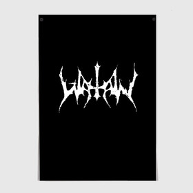 Постер с принтом Watain в Курске, 100% бумага
 | бумага, плотность 150 мг. Матовая, но за счет высокого коэффициента гладкости имеет небольшой блеск и дает на свету блики, но в отличии от глянцевой бумаги не покрыта лаком | black metal | rock | watain | блэк метал | ватайн | группы | метал | рок