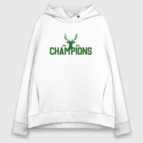 Женское худи Oversize хлопок с принтом Bucks Champions в Курске, френч-терри — 70% хлопок, 30% полиэстер. Мягкий теплый начес внутри —100% хлопок | боковые карманы, эластичные манжеты и нижняя кромка, капюшон на магнитной кнопке | antetokounmpo | basketball | bucks | giannis | milwaukee | mvp | nba | sport | streetball | адетокумбо | бакс | баскетбол | игра | милуоки | мяч | нба | олень | спорт | стритбол | тренер | чемпион | янис