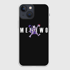 Чехол для iPhone 13 mini с принтом Mewtwo x nba в Курске,  |  | anime | mew two | nba | pokemon | poket monster | poketmon | аниме | анимэ | баскетбол | карманные монстры | мью ту | нба | покемон