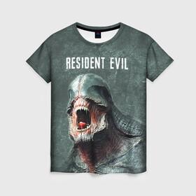 Женская футболка 3D с принтом RESIDENT EVIL 2 | РЕЗИДЕНТ ЕВИЛ (Z) в Курске, 100% полиэфир ( синтетическое хлопкоподобное полотно) | прямой крой, круглый вырез горловины, длина до линии бедер | ada wong | biohazard | leon | nemesis | project resistance | raccoon city | re2 | resident evil 2 | rpd | stars | umbrella | ада вонг | амбрелла | немесис | ужасы
