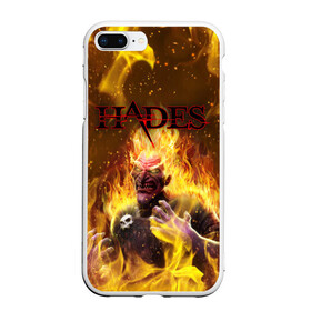 Чехол для iPhone 7Plus/8 Plus матовый с принтом Hades | Гадес (Z) в Курске, Силикон | Область печати: задняя сторона чехла, без боковых панелей | Тематика изображения на принте: aid | hades | nyx | roguelike | thanatos | zagreus | аид | гадес | загрей | никс | рогалик | танатос