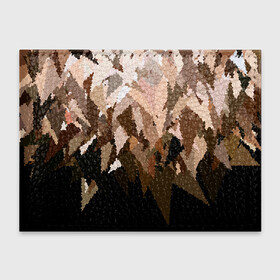 Обложка для студенческого билета с принтом Бежево-коричневая мозаика  в Курске, натуральная кожа | Размер: 11*8 см; Печать на всей внешней стороне | абстрактный | бежевый | камуфляж | коричневый | мозаика | молодежный | мужской | современный | соты | текстура