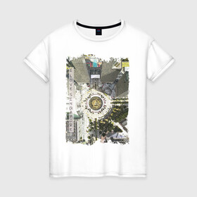 Женская футболка хлопок с принтом Я люблю Сингапур в Курске, 100% хлопок | прямой крой, круглый вырез горловины, длина до линии бедер, слегка спущенное плечо | singapore | trevel | город | красивые места | отдых | популярное | приключение | путешествия | рисунок карандашем