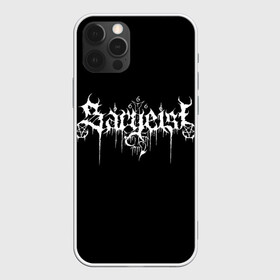 Чехол для iPhone 12 Pro Max с принтом Sargeist в Курске, Силикон |  | Тематика изображения на принте: black metal | metal | rock | sargeist | группа | метал | рок | роцк