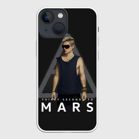 Чехол для iPhone 13 mini с принтом Джаред Лето | Jared Leto (Z) в Курске,  |  | 30 seconds to mars | 30 секунд | 30 секунд до марса | jared joseph leto | jared leto | rock | джаред лето | музыка | песни | рок