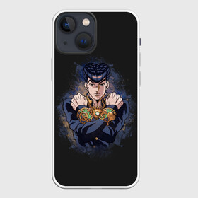 Чехол для iPhone 13 mini с принтом Хигашиката Джоске в Курске,  |  | adventure | bizarre | brando | dio | jo | joestar | joseph | josuke | jotaro | kujo | lisa | speedwagon | the | world | абдул | брандо | бруно | джо | джозеф | джолин | джонатан | джорно | джоске | джостар | джотаро | дио | какёин | куджо | лиза | невероя