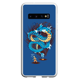 Чехол для Samsung Galaxy S10 с принтом Gyarados в Курске, Силикон | Область печати: задняя сторона чехла, без боковых панелей | anime | dragon ball | pokemon | poket monster | poketmon | аниме | анимэ | гирадос | драконий жемчуг | карманные монстры | покемон