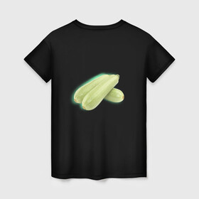 Женская футболка 3D с принтом Народный кошмар, Кабачки в Курске, 100% полиэфир ( синтетическое хлопкоподобное полотно) | прямой крой, круглый вырез горловины, длина до линии бедер | бесполезный овощ | кабачки | консервация | мама передала | мемы | нашествие кабачков