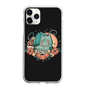 Чехол для iPhone 11 Pro матовый с принтом Тату Бульбазавр в Курске, Силикон |  | anime | bulbasaur | pokemon | poket monster | poketmon | аниме | анимэ | бульбазавр | карманные монстры | покемон