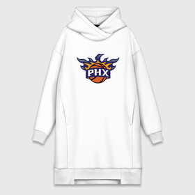 Платье-худи хлопок с принтом Phoenix Suns в Курске,  |  | basketball | mvp | nba | phoenix | sport | streetball | suns | аризона | баскетбол | игра | крис пол | мяч | нба | санс | спорт | стритбол | тренер | финикс | чемпион