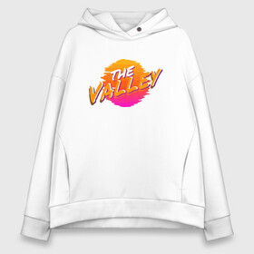 Женское худи Oversize хлопок с принтом The Valley - Suns в Курске, френч-терри — 70% хлопок, 30% полиэстер. Мягкий теплый начес внутри —100% хлопок | боковые карманы, эластичные манжеты и нижняя кромка, капюшон на магнитной кнопке | Тематика изображения на принте: basketball | mvp | nba | phoenix | sport | streetball | suns | аризона | баскетбол | игра | крис пол | мяч | нба | санс | спорт | стритбол | тренер | финикс | чемпион