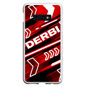 Чехол для Samsung S10E с принтом DERBI / ДЕРБИ / SPORT в Курске, Силикон | Область печати: задняя сторона чехла, без боковых панелей | Тематика изображения на принте: derbi | gp1 | motorcycle | motosport | predator | racing | senda | speed | sport | байк | гонки | двигатель | дерби | мото | мотокросс | мотоспорт | мототриал | мотоцикл | предатор. | сенда | скорость | спорт