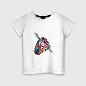 Детская футболка хлопок с принтом Art Magic в Курске, 100% хлопок | круглый вырез горловины, полуприлегающий силуэт, длина до линии бедер | art magic | абстракция | арт | геометрия | графика | иллюстрация | магия | узор