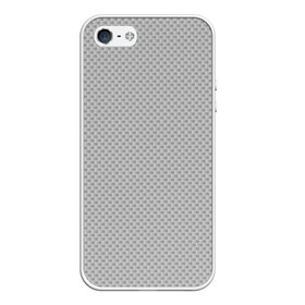 Чехол для iPhone 5/5S матовый с принтом GRAY CARBON в Курске, Силикон | Область печати: задняя сторона чехла, без боковых панелей | carbon | абстракция | без дизайна | карбон | карбон и ничего лишнего | на каждый день | серая | серое | серый | текстура